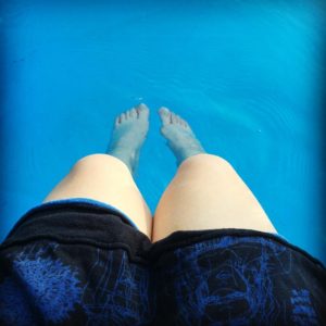 Femke blogt | Laatste zomerdag zwembad