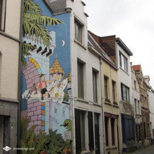 Streetart Antwerpen, Suske & Wiske