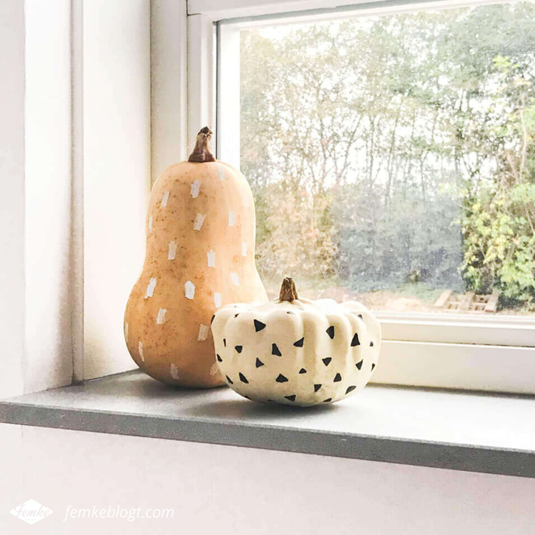 Maandoverzicht oktober | Haal de herfst in huis met versierde pompoenen