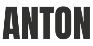 Stoer lettertype - Anton