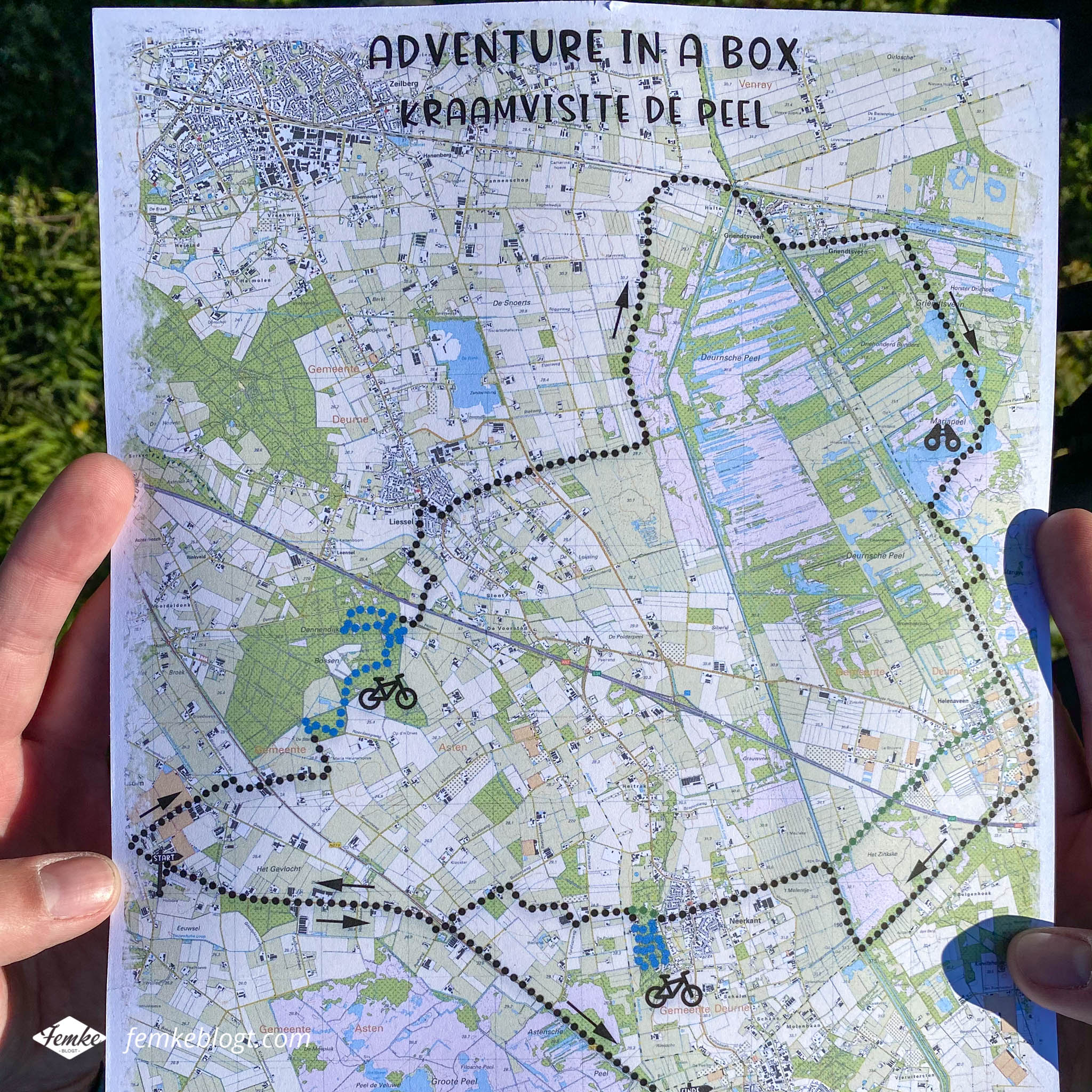 Adventure in a Box - Mountainbikeroute