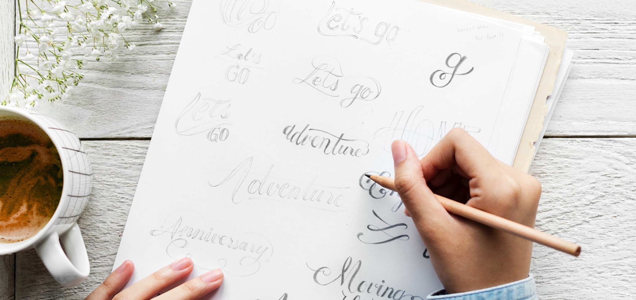 De 7 mooiste handlettering voorbeelden